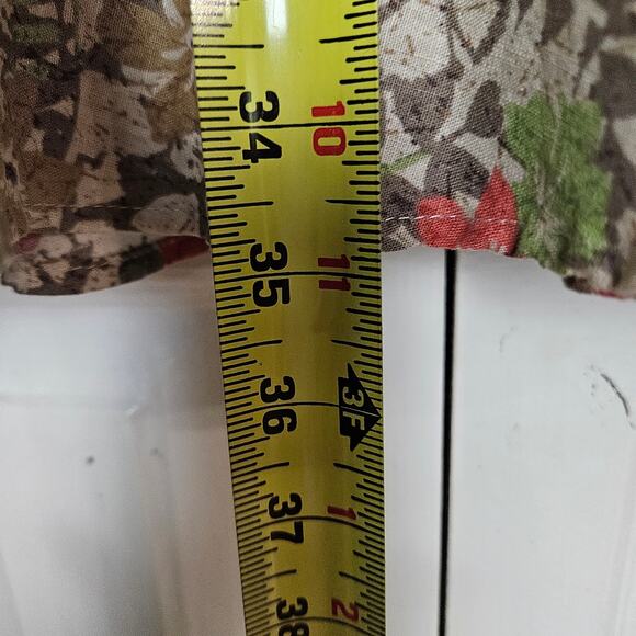 Charter Club Womens Linen Cotton Blend Maxi Skirt Size 18W Cottage Floral - Picture 10 of 11